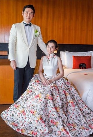 陈怡蓉清迈浪漫大婚 新郎薛博仁奋力闯关抱得美人归