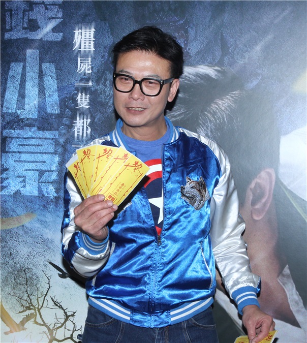 钱小豪为电影《救殭清道夫》来台宣传