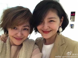 大S短发亮相  与小S合照根本「双胞胎」