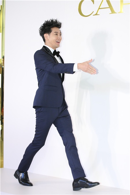 林志颖出席卡地亚腕表记者会