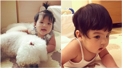 多亏女儿让贾静雯圆梦 当起家庭理发师替剪头毛