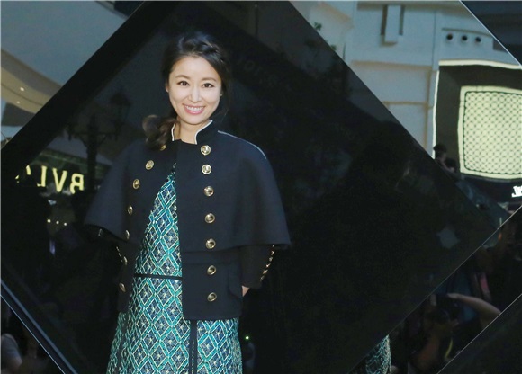 林心如婚後首度公开活动露面