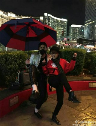 林依晨俏皮合照伪Michael Jackson 哭喊「我的偶像」