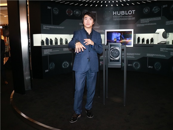 郎朗、宋熙年出席《Hublot宇舶表》10周年活动