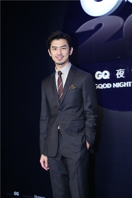 柯震东、陈柏霖、陈金锋出席《GQ年度风格男人》颁奖典礼