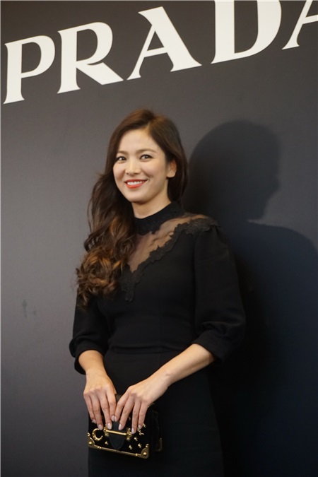 宋慧乔、刘青云、陈慧琳等出席《PRADA专门店开幕酒会》