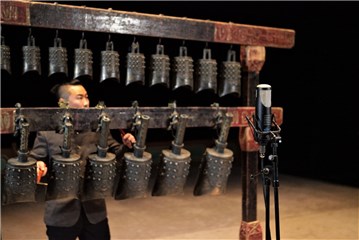 (编钟音乐录制现场 )