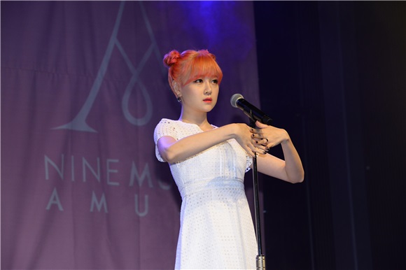 女团NineMuses小分队NineMuses A举行首张单曲专辑《MUSES DIARY》SHOWCASE