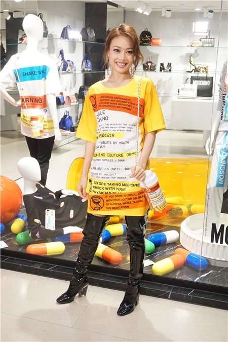 容祖儿出席时装品牌活动