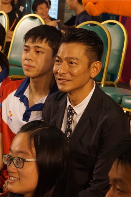 刘德华也出席「 里约2016残疾人奥运会祝捷会」