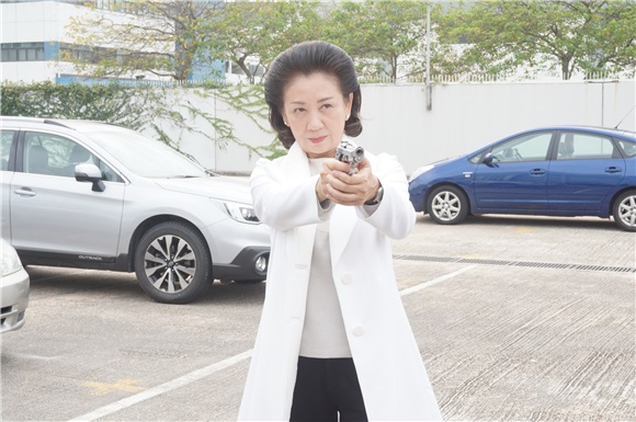 鲍起静、陈展鹏、胡定欣等拍摄TVB《同盟》外景