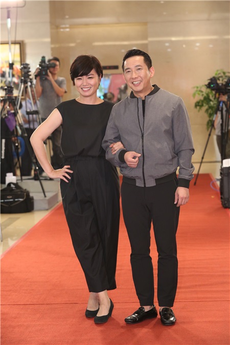 林心如、张轩睿、高圣远、李李仁等出席戏剧《我的男孩》开镜记者会