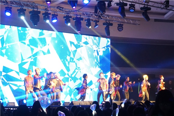 韩国13人男团Seventeen演唱会
