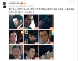 网友发问和严屹宽对视会如何