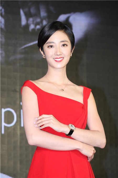 桂纶镁出席万宝龙活动
