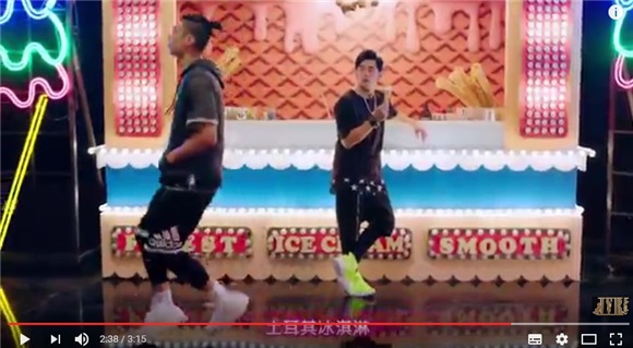 周杰伦V.S.林书豪 耍土耳其冰淇淋