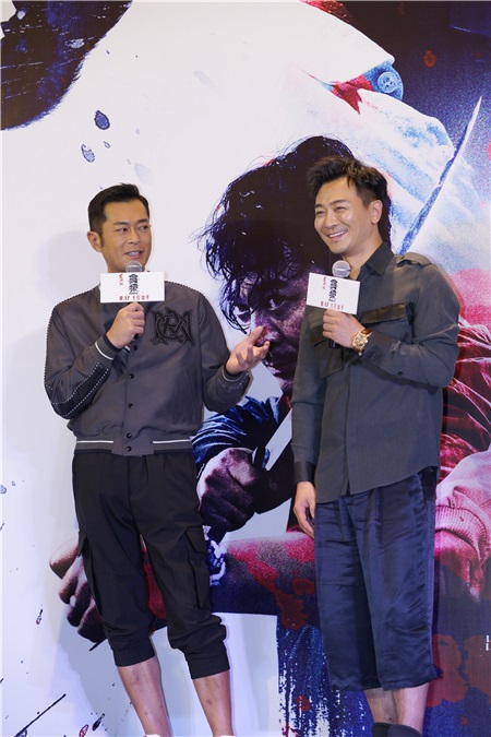 《杀破狼·贪狼》古天乐吴樾众主创亮相广州 「刚柔并济」颠覆动作片固有印象获赞