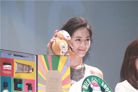 Janet谢怡芬《The Body Shop40周年》品牌发表会