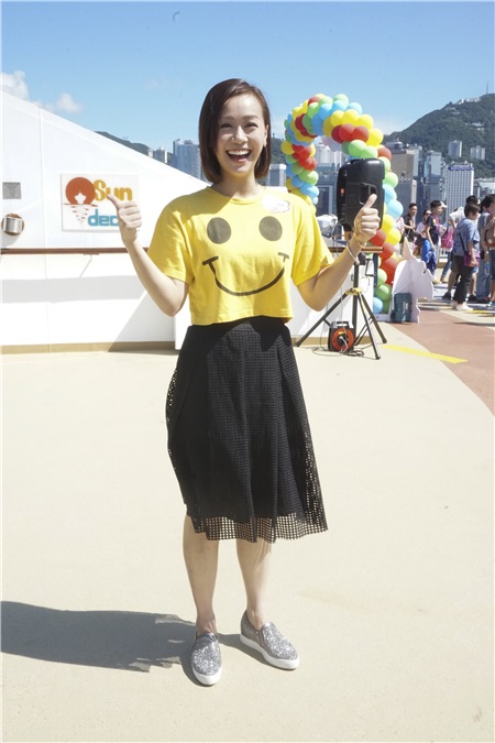陈柏宇、王灏儿、黄心颖邮轮上担任儿童节目活动嘉宾