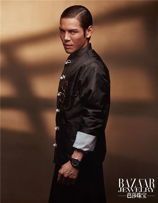 向佐珠宝时尚大片曝光 演绎硬朗奢华之美