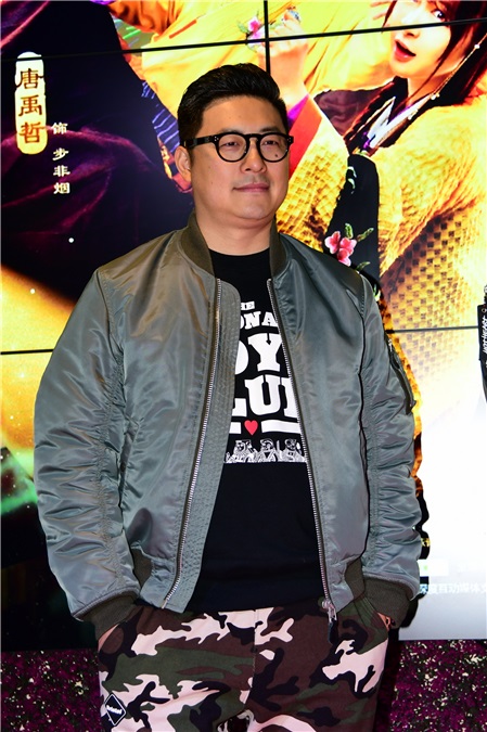 唐禹哲、张语格、王岳伦出席《电影十全九美之真爱无双》发布会