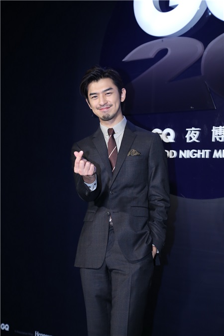 柯震东、陈柏霖、陈金锋出席《GQ年度风格男人》颁奖典礼