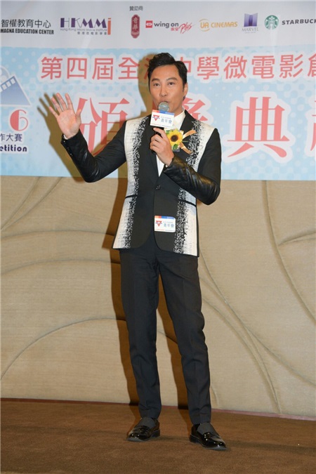 〈YES香港现场〉谭耀文出席《全港中学微电影创作大赛颁奖礼》大赞学生作品