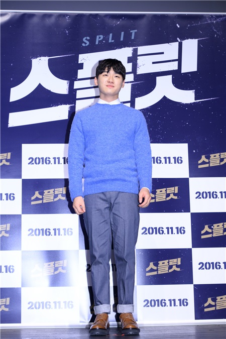 刘智泰、李贞贤、李大卫等出席电影《Split》发布会