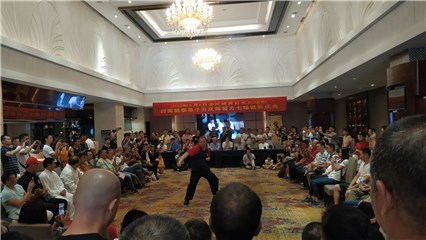 海外鹤拳弟子现场展示永春白鹤拳