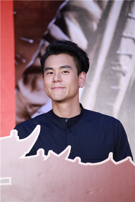 刘青云、彭于晏、陈木胜出席电影《危城》首映会