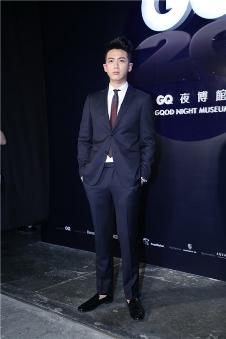 柯震东、陈柏霖、陈金锋出席《GQ年度风格男人》颁奖典礼