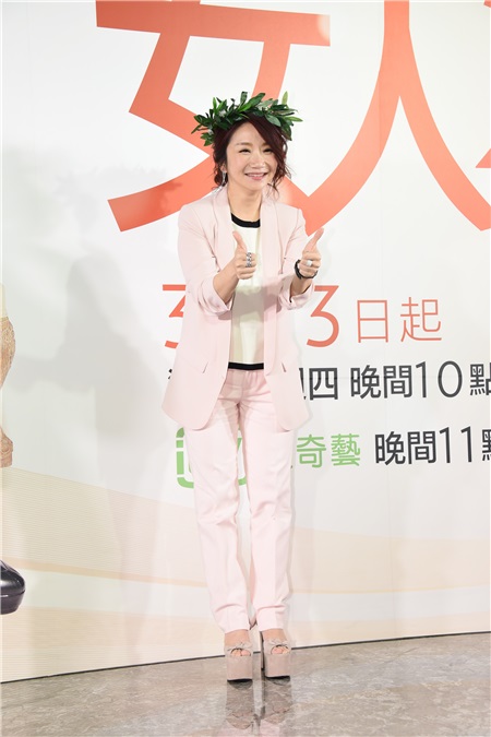 陶晶莹与阿Ken出席《女人234首播》记者会