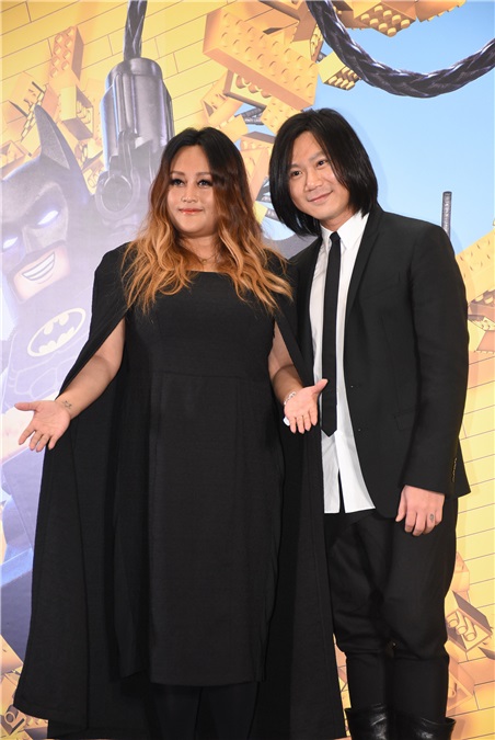 五月天玛莎、鼓鼓、乱弹阿翔、宇宙人等出席《乐高蝙蝠侠》电影