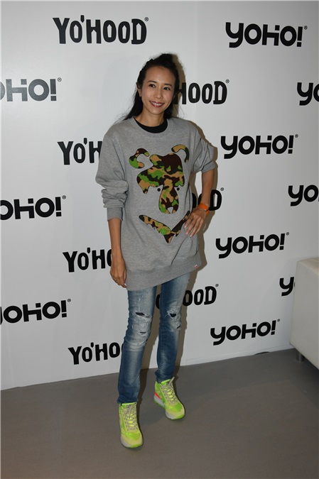 莫文蔚、黄伟文等现身「YO’HOOD全球潮流新品嘉年华」后台
