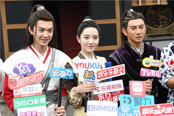 《蜀山战纪2》探班 制片人吴奇隆大胆用新人