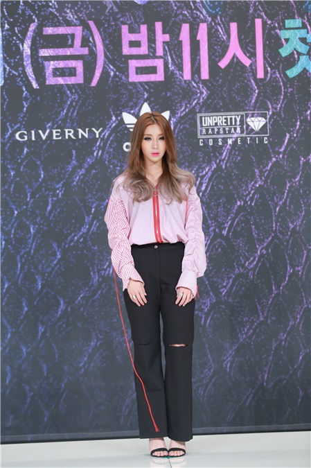 Mnet《UNPRETTY RAPSTAR 3》制作发布会 歌手梁东根、河珠妍、全素妍等出席