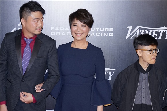 郭富城、杨千嬅等出席某庆祝活动