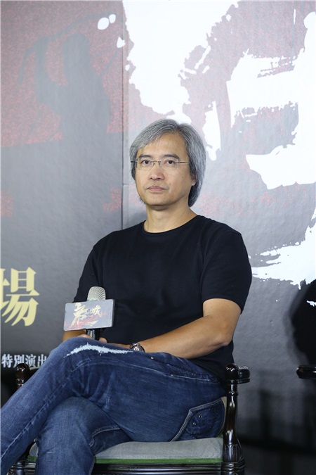 刘青云、彭于晏出席《危城》记者会