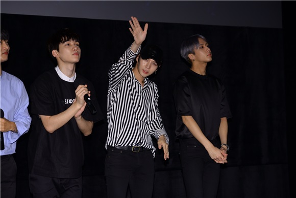 男团VIXX出席
电影《机械师2:复活》特别试映会