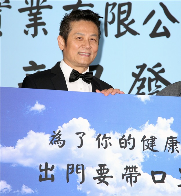 徐乃麟出席口罩品牌活动