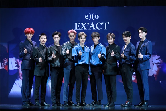 EXO《EX`ACT》回归记者会