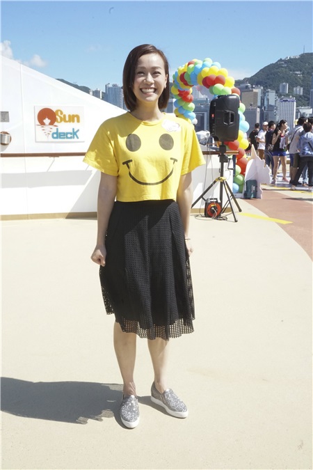 陈柏宇、王灏儿、黄心颖邮轮上担任儿童节目活动嘉宾