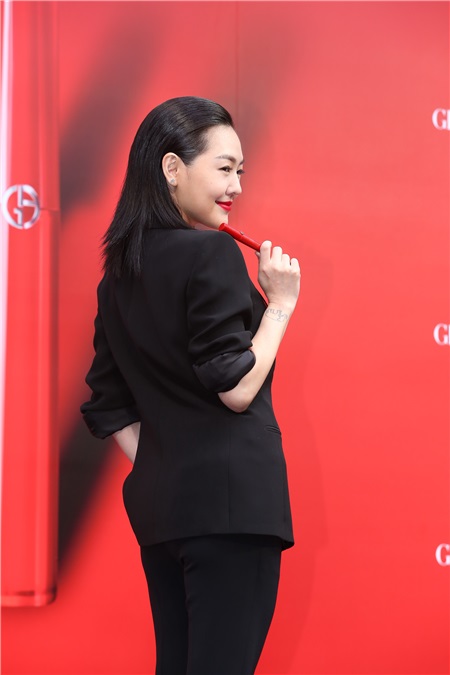 小S出席Giorgio Armani气势女王见面会