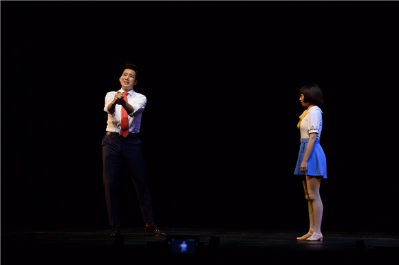 音乐剧《百老汇42街》媒体试映会
