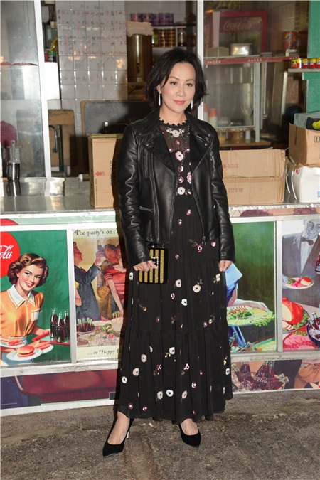 刘嘉玲、任达华等出席电影《我的情敌女婿》探班