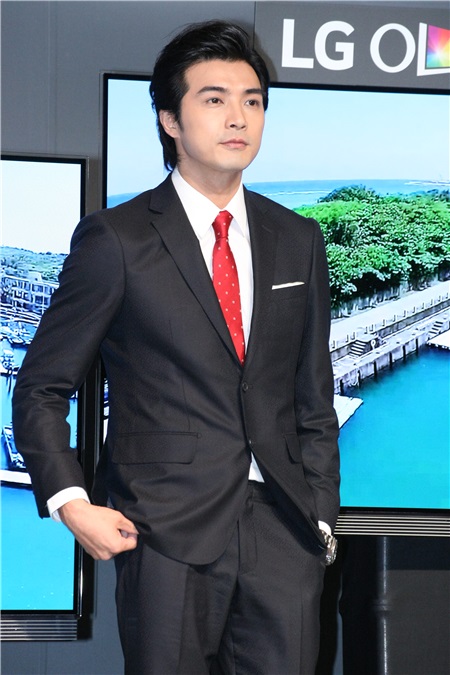 贺军翔出席《LG OLED TV》上市记者会