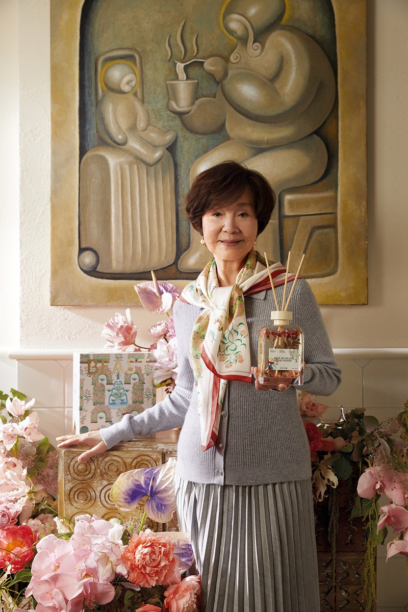 归亚蕾母亲节花艺大片 | 野兽派千叶玫瑰