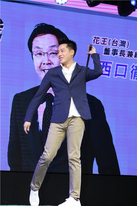 周汤豪出席男士护肤新品全新代言人活动