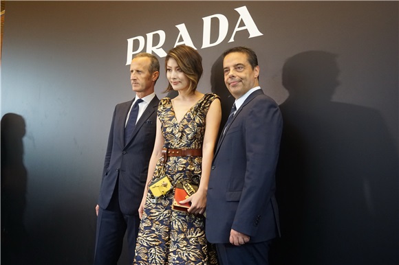 宋慧乔、刘青云、陈慧琳等出席《PRADA专门店开幕酒会》