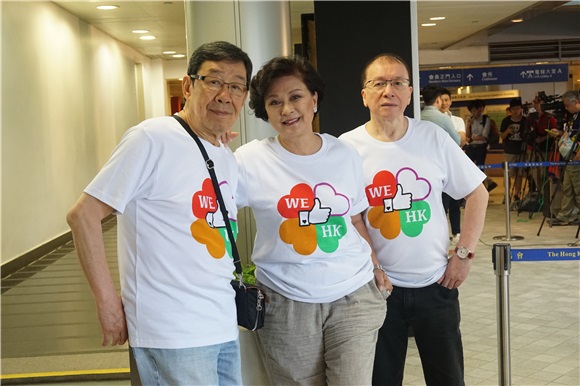 洪卓立、钟舒曼、泳儿、罗力威、徐天佑、许廷铿等出席沙田马场《WE LIKE HK》启动礼